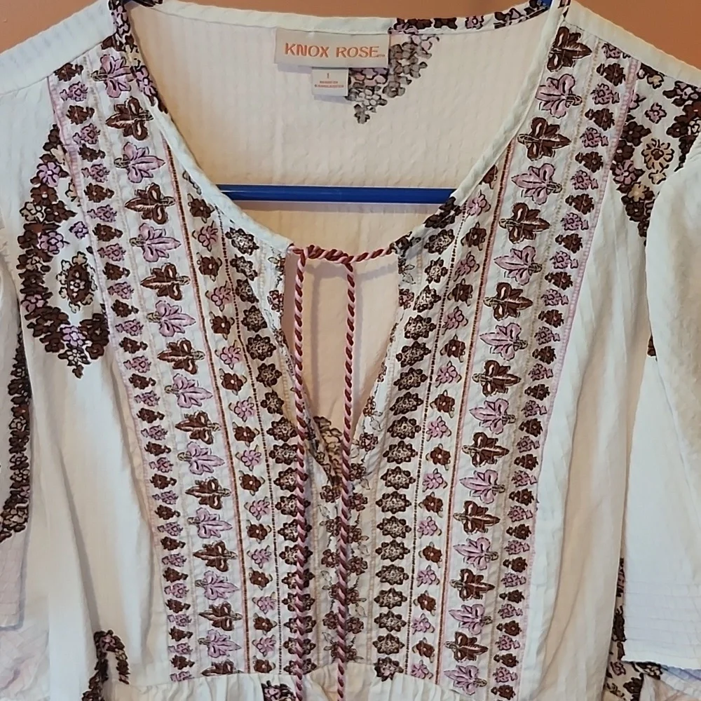 Knox Rose Printed Floral Blouse - Picture 2 of 6